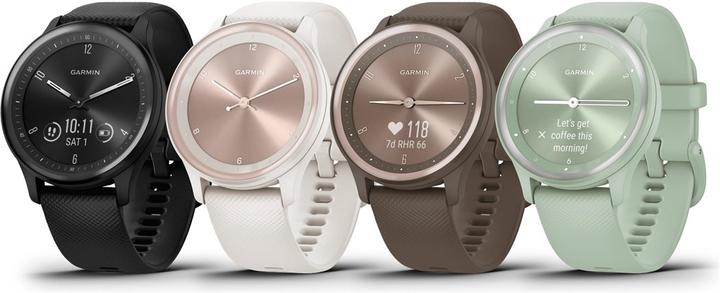 Actual product image Garmin vivomove Sport, WW, Cool Mint, Silicone (40 mm)