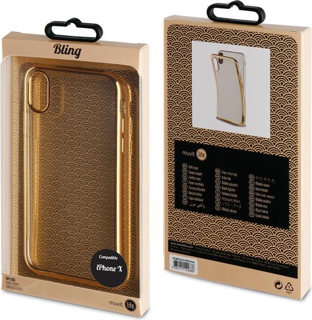 Produktbild Muvit Coque Bling Or Apple Iphone X XS (Apple iPhone X)