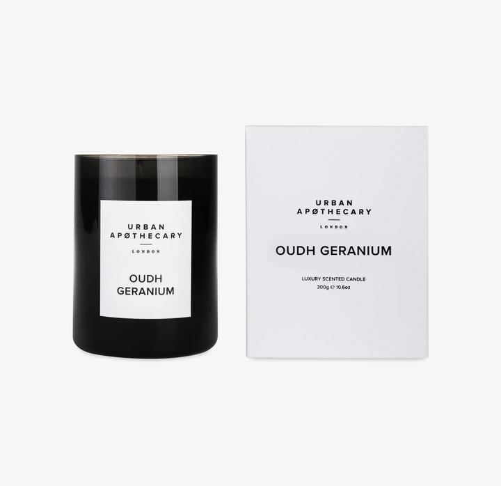 Actual product image Urban apothecary Scented candle OUDH GERANIUM (300 g)