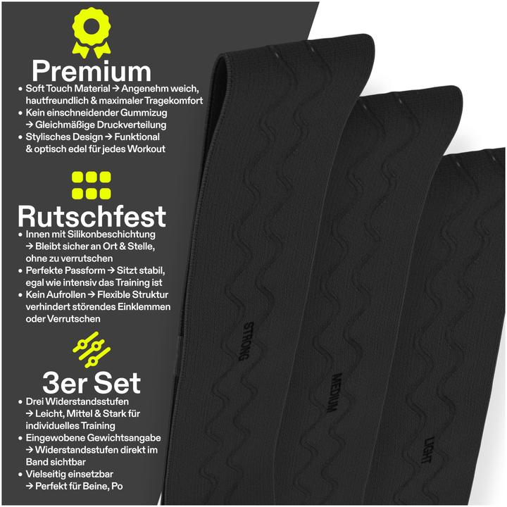 Actual product image Omnana HIPstar Fitnessband (0.37 m, Easy, Medium, Strong)