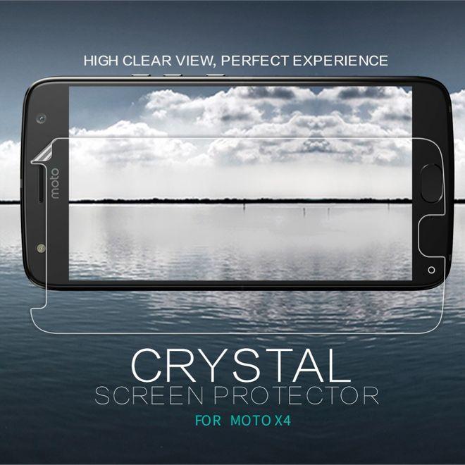Actual product image Nillkin Super Clear Series (1 Piece, Motorola Moto X4)