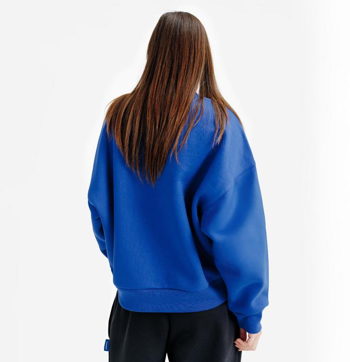 Image du produit Decathlon Sweat col rond femme, bleu (XS)