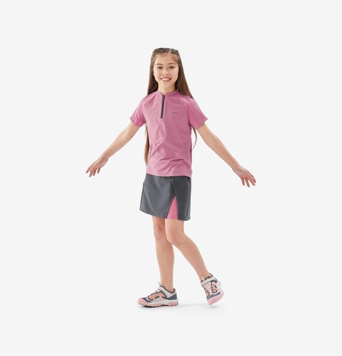 Immagine prodotto Quechua Hosenrock Kinder Gr. 122–170 Wandern - MH100 grau