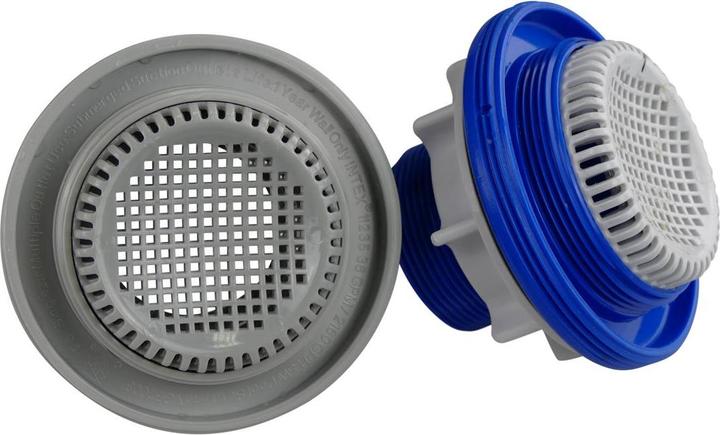 Actual product image Poolomio Winter closure set for Intex pools from 488 cm with shut-off valve / tap