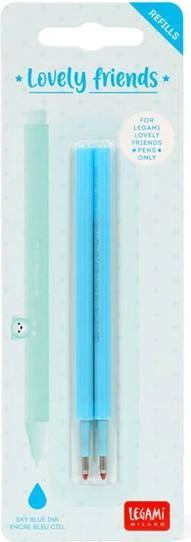 Actual product image Legami Refill sky blue 2 pcs (Gel mine, Sky blue, 0.50 mm)