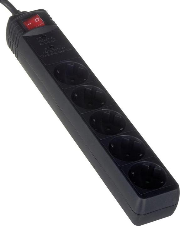 Produktbild Gembird SPG5-C-15, Überspannungsschutz Steckdosenleiste, AC (5 x, CEE 7/3, 4.50 m)