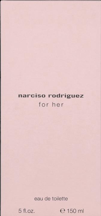 Actual product image Narciso Rodriguez For Her (Eau de toilette, 150 ml)