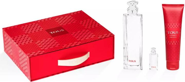 Actual product image Tous Eau De Toilette Spray 90ml Set 3 Pieces (Eau de toilette, 90 ml)
