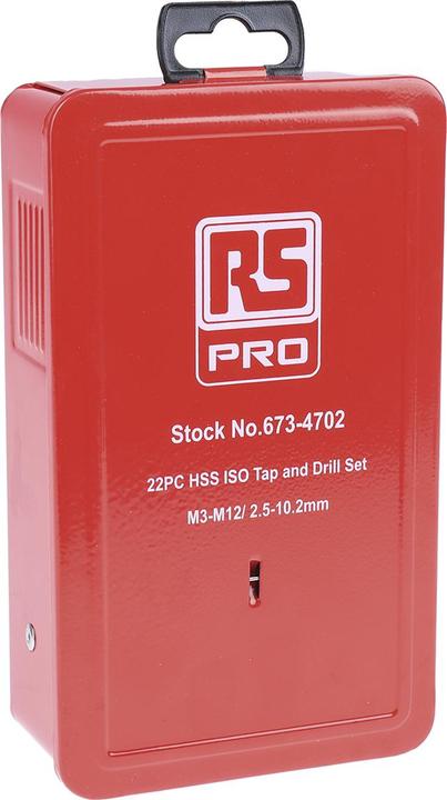 Produktbild Rs Pro Bohrer und Gewindebohrer Satz 22-teilig
