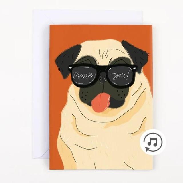 Immagine prodotto Joker Greeting Biglietto di ringraziamento con musica infinita - (1 pz.)