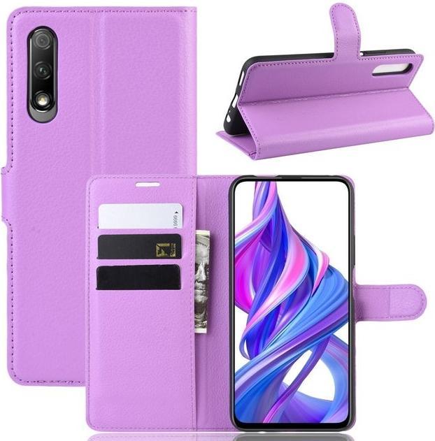 Produktbild MU Classic Litchi Leder Bookcover Series (Honor 9X)