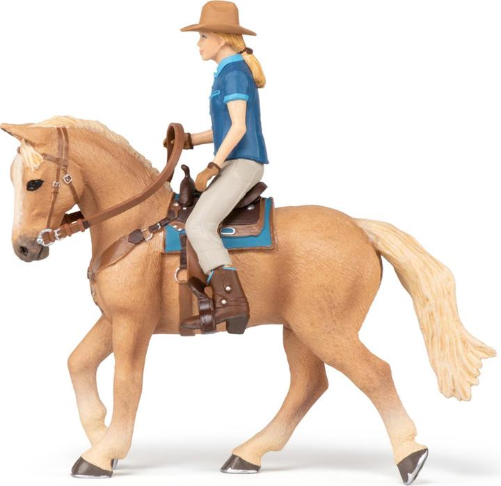 Produktbild Papo Westernpferd und Reiterin