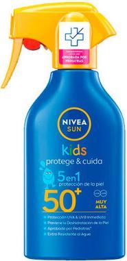 Actual product image NIVEA SUN NIÑOS PROTEGE & CUIDA SPF50 pistola 270 ml (Suntan cream, SPF 50, 270 ml)