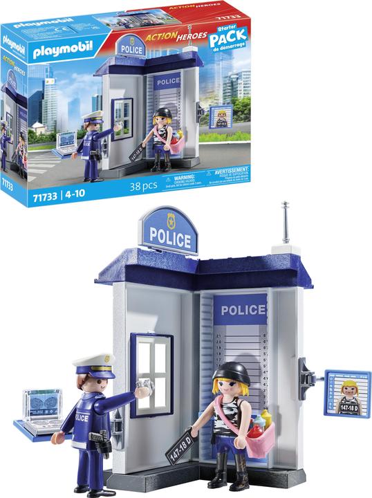 Produktbild Playmobil Polizei Ermittlungszimmer (71733, Playmobil Action Heroes)