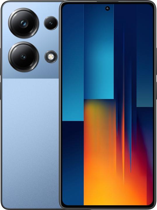 Actual product image Xiaomi Poco M6 Pro (512 GB, Blue, 6.67", Hybrid Dual SIM, 64 Mpx, 4G)