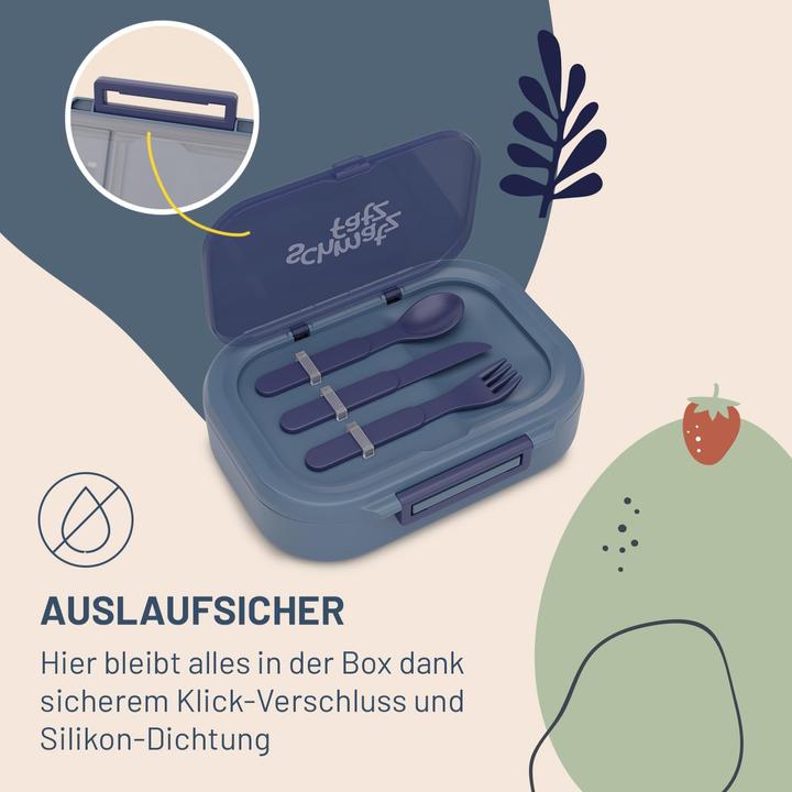 Produktbild Schmatzfatz Unterteilbare Kinderbrotdose