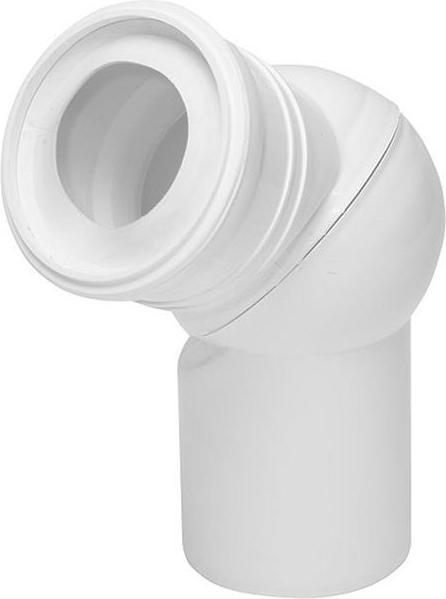 Produktbild Tycner TOILET ELBOW 671 ADJUSTABLE 110MM WHITE