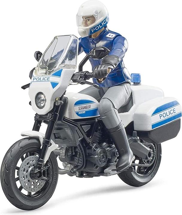 Bruder 62731 bworld Scrambler Ducati moto de police