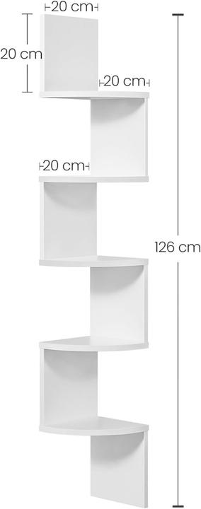 Immagine prodotto Vasagle Corner (20 x 20 x 126 cm)