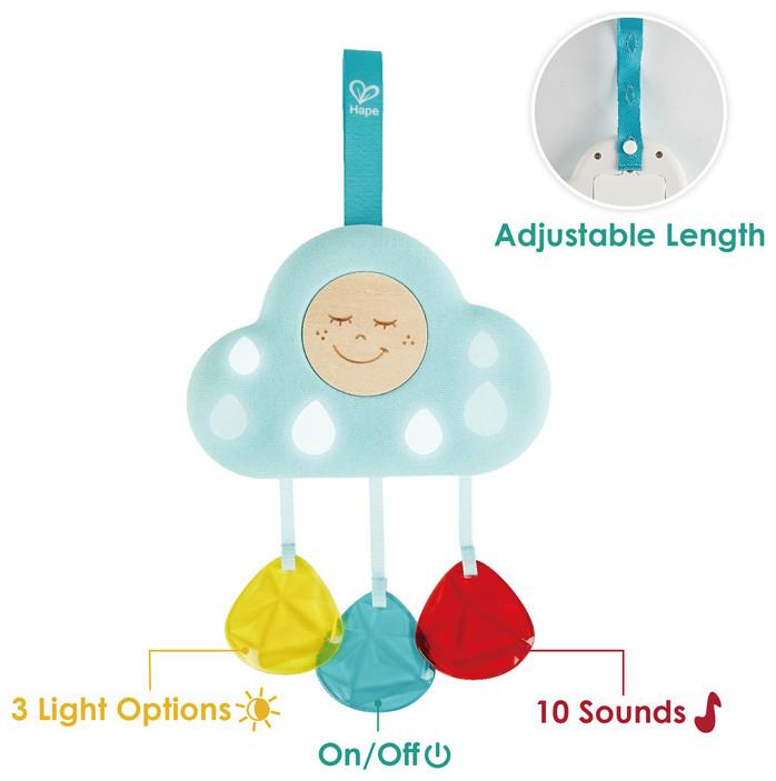 Image du produit Hape Lumière de nuage musicale (Allemand, Français, Néerlandais, Italien, Anglais, Biélorusse)