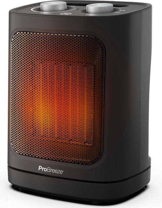 Image du produit Breeze Mini radiateur soufflant céramique 1800W noir (1800 W)