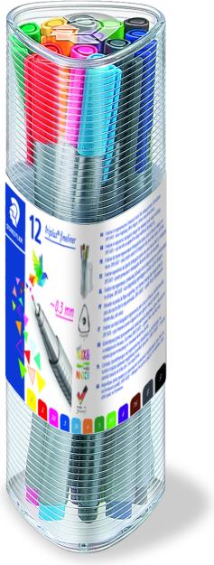 Actual product image Staedtler triplus fineliner box of 12 (1 x)