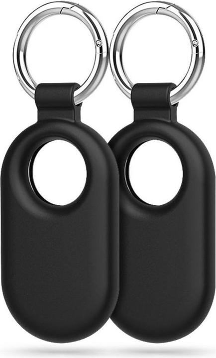 Productafbeelding Tech-Protect Icon hoesje voor Samsung Galaxy SmartTag 2 - zwart (2 stuks)