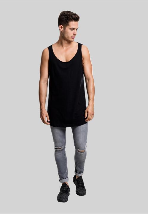Image du produit Urban Classics Long Shaped Open Edge Loose Tank (réservoir lâche à bord ouvert) (M)