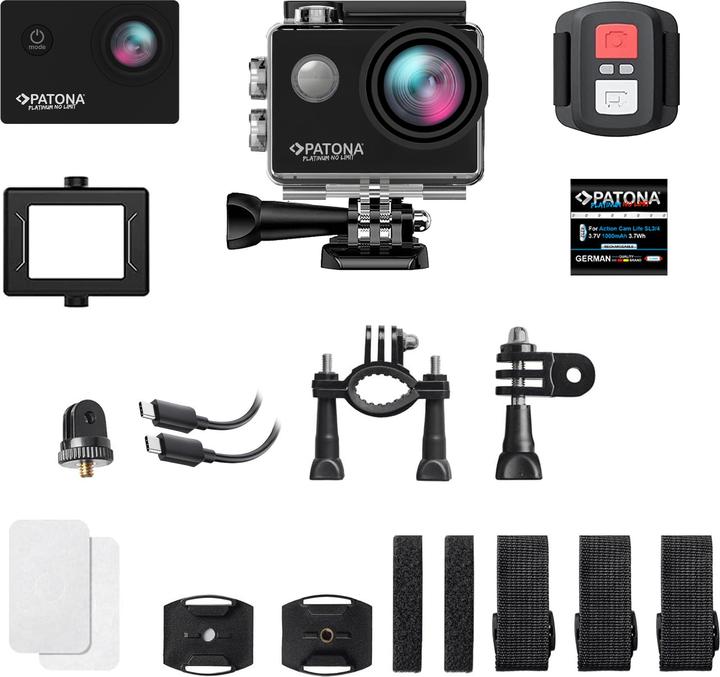Produktbild Patona Platinum Action Cam Life SL3 4K (60p, WLAN)