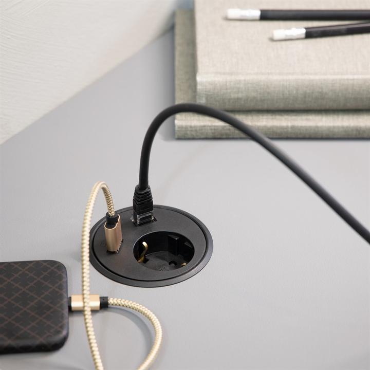 Actual product image NoName Powerdot Black (1 x, CEE 7/3, 1.25 m)