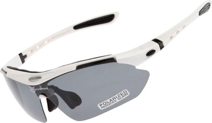 Immagine prodotto Rockbros 10002 occhiali da ciclismo polarizzanti - bianco (Bianco)