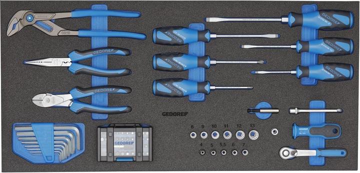 Image du produit Gedore WorkMo B3 avec assortiment d'outils 110 pcs.