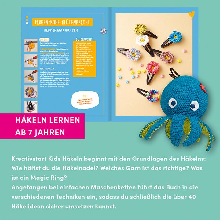 Produktbild Topp Bastelbuch Kreativstart Kids Häkeln