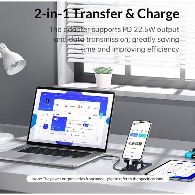 Actual product image Orico Adapter (USB Type C, USB-A)
