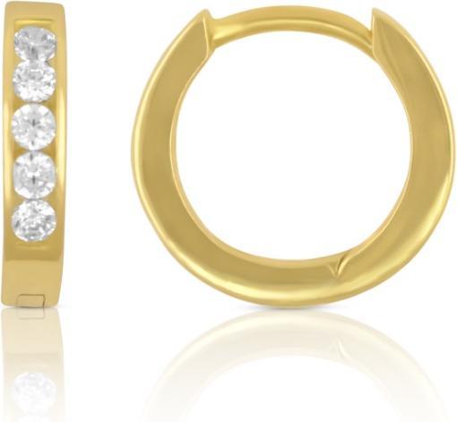 Muau Creolen (750/18K Gelbgold)