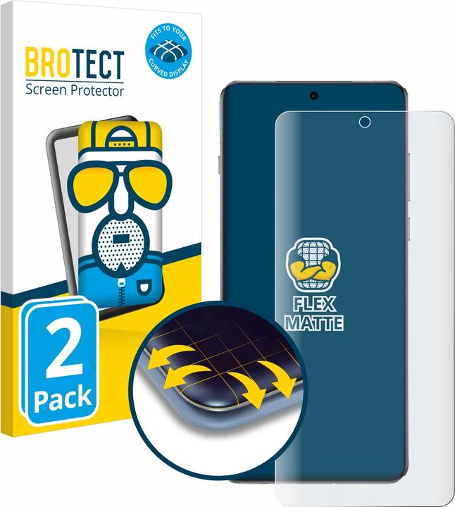 Immagine prodotto BROTECT Full-Screen Pellicola Opaca (2 Pezzo/i, OnePlus 13)