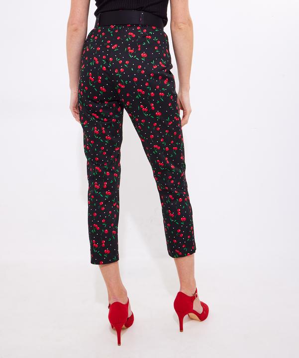 Actual product image Joe Browns Cherry Print Capri Trousers (Frequency band 38 (2600 MHz))