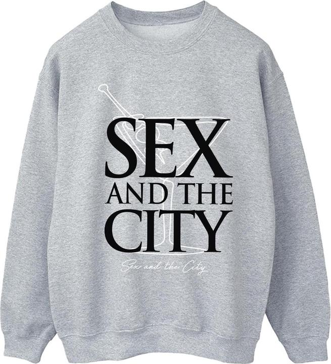 Sex and the City Martini Logo Sweatshirt (S)