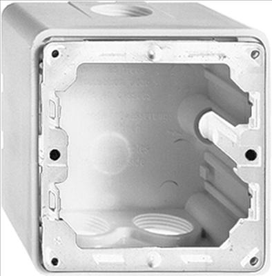 Actual product image Feller NAP housing lower part size 1 white