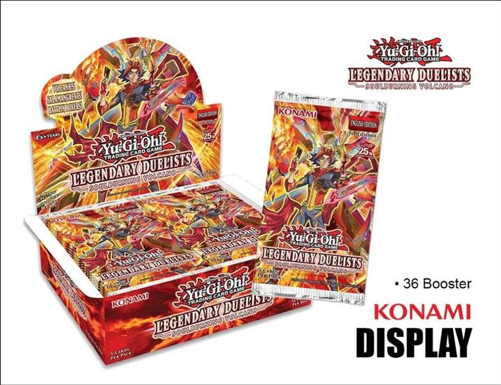 Produktbild Yu-Gi-Oh ! Legendary Duelists: Soulburning Volcano présentoir boosters (36) *ALLEMAND* (Deutsch, Booster Pack)
