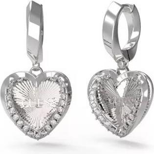 Guess Mon Amour Romantische Stahlohrringe