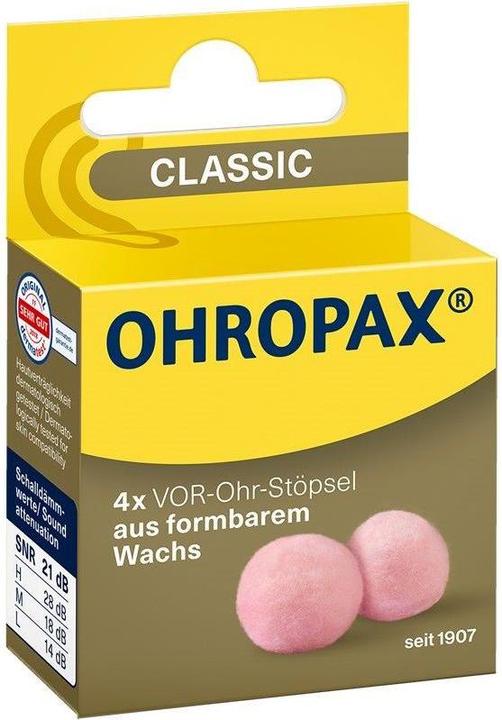 Image du produit Ohropax Classic Wachs (4 x)