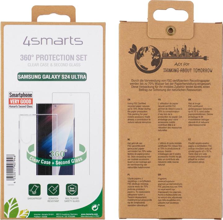 Produktbild 4smarts 360° Protection Set (Samsung Galaxy S24 Ultra)