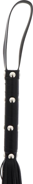 Actual product image Hidden Desire Long Studded Flogger Whip