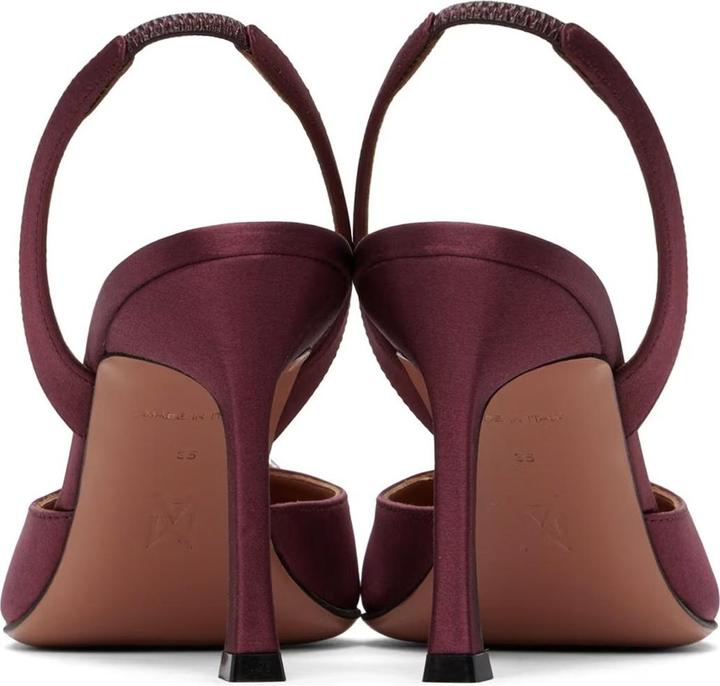 Immagine prodotto Amina Muaddi Camelia Sling 90 - Décolleté in raso (36)