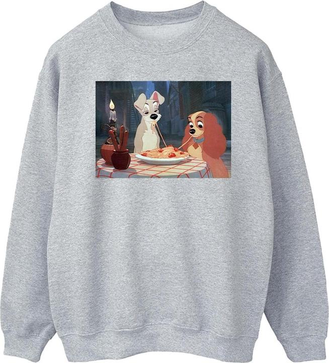 Disney Lady And The Tramp Spaghetti Photo Sweatshirt (M)