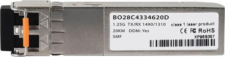 Actual product image CBO Alcatel-Lucent 3FE65106AA01 compatible BlueOptics cSFP BO28C4334620D
