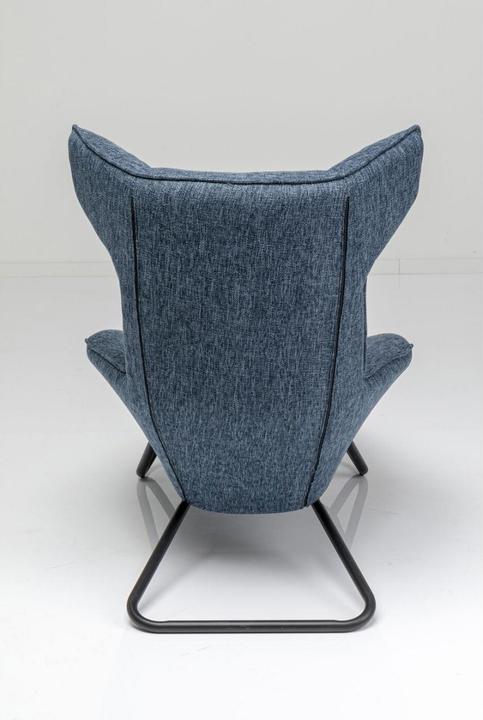 Actual product image Kare Design Relax armchair Granada dark blue
