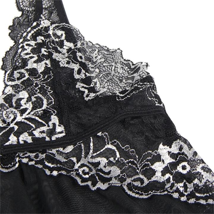 Actual product image Subblime Babydoll Fabric Tulle Breast Lace S/M (S, M)