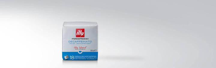 Actual product image Illy Decaffeinated (18 x Port.)